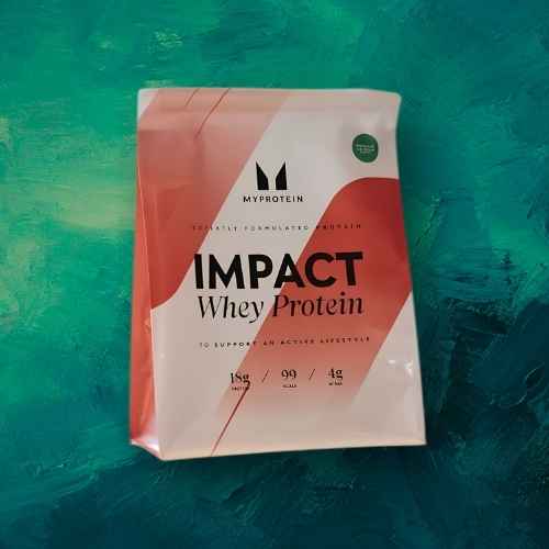 Poche Myprotein Impact Whey Protéine saveur vanille