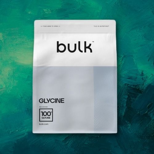 Sachet Bulk de glycine en poudre, 500 g
