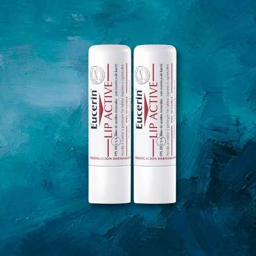 Stick Eucerin Lip Activ soin actif pour les lèvres