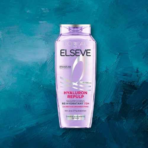 Shampooing L'Oréal Paris Elseve Hyaluron Repulp pour cheveux secs