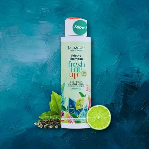 Shampooing Jean & Len Thé Vert et Citron Vert pour cheveux normaux