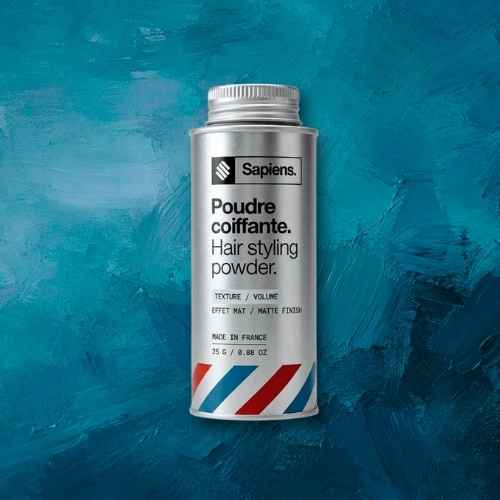 Pot de poudre coiffante Sapiens pour homme
