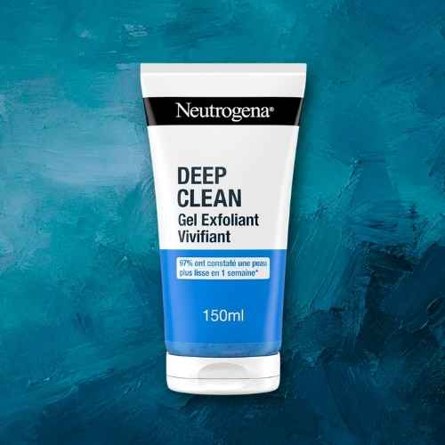 Tube de gel exfoliant vivifiant Neutrogena
